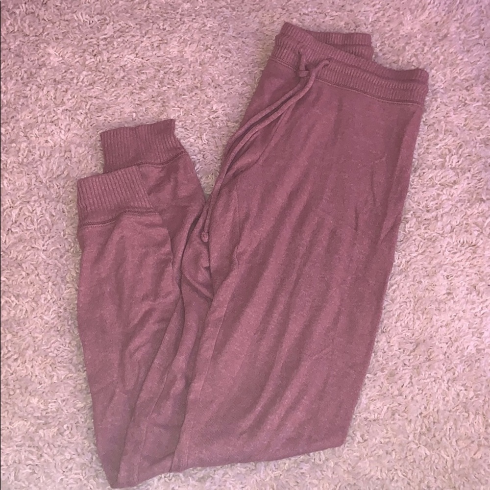 Pink joggers
